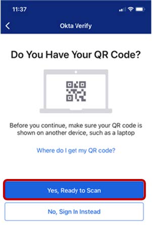 La imagen muestra ejemplo del QR Code