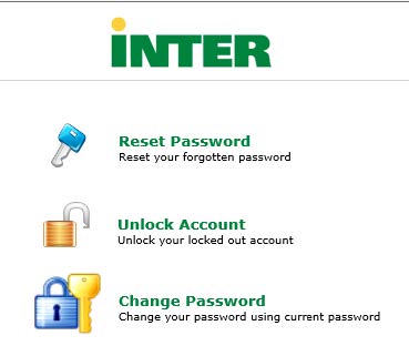 La imagen muestra ejemplo de seleccionar reset password