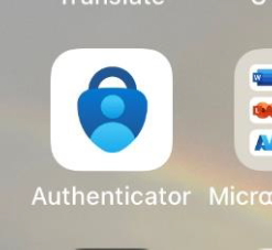 Icono de aplicación de Microsoft Authenticator